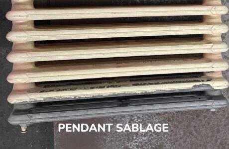 Radiateur - sablage