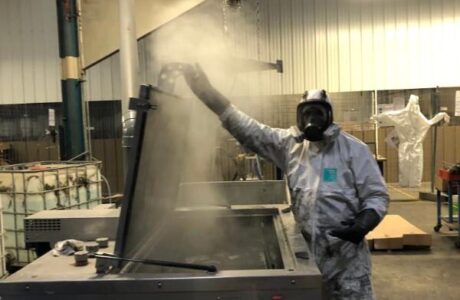 photo ouverture décapeuse 1